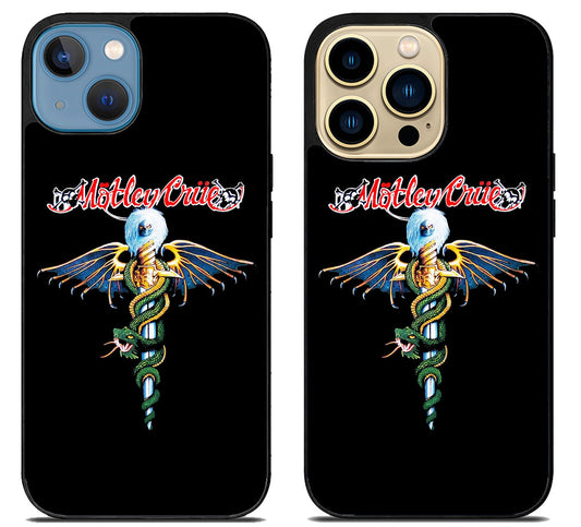 Motley Crue Black iPhone 14 | 14 Plus | 14 Pro | 14 Pro Max Case