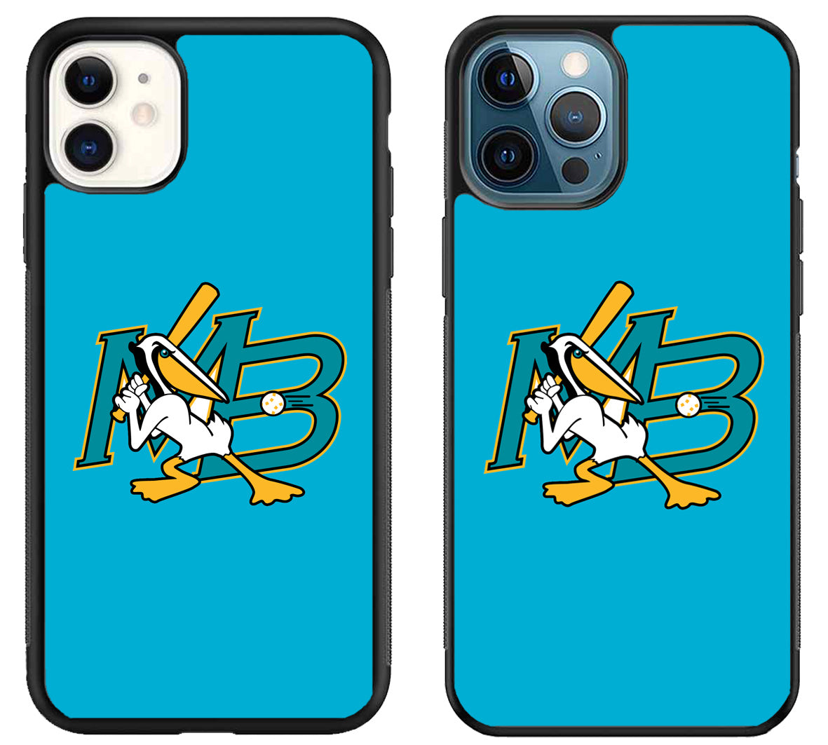 Myrtle Beach Pelicans Logo iPhone 11 | 11 Pro | 11 Pro Max Case