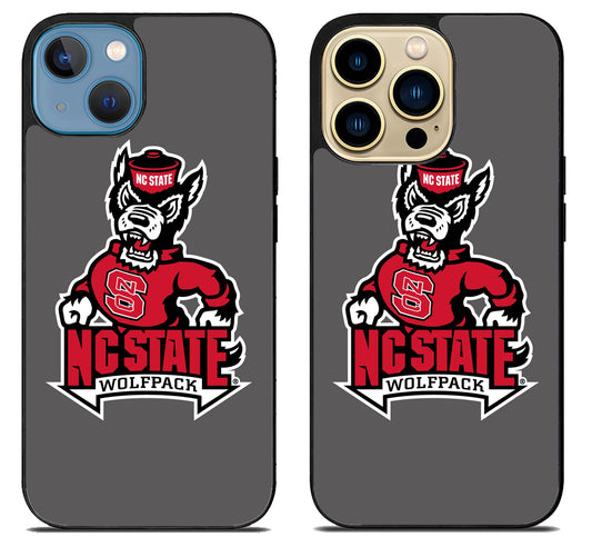 NC State Wolfpack Logo iPhone 14 | 14 Plus | 14 Pro | 14 Pro Max Case