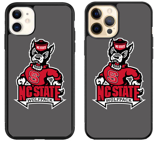 NC State Wolfpack Logo iPhone 12 | 12 Mini | 12 Pro | 12 Pro Max Case