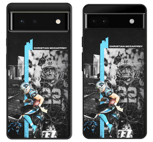 NFL Christian McCafrey Black Google Pixel 6 | 6A | 6 Pro Case