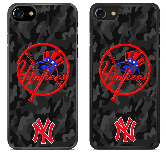 NY Yankees Camo iPhone SE 2020 | iPhone SE 2022 Case