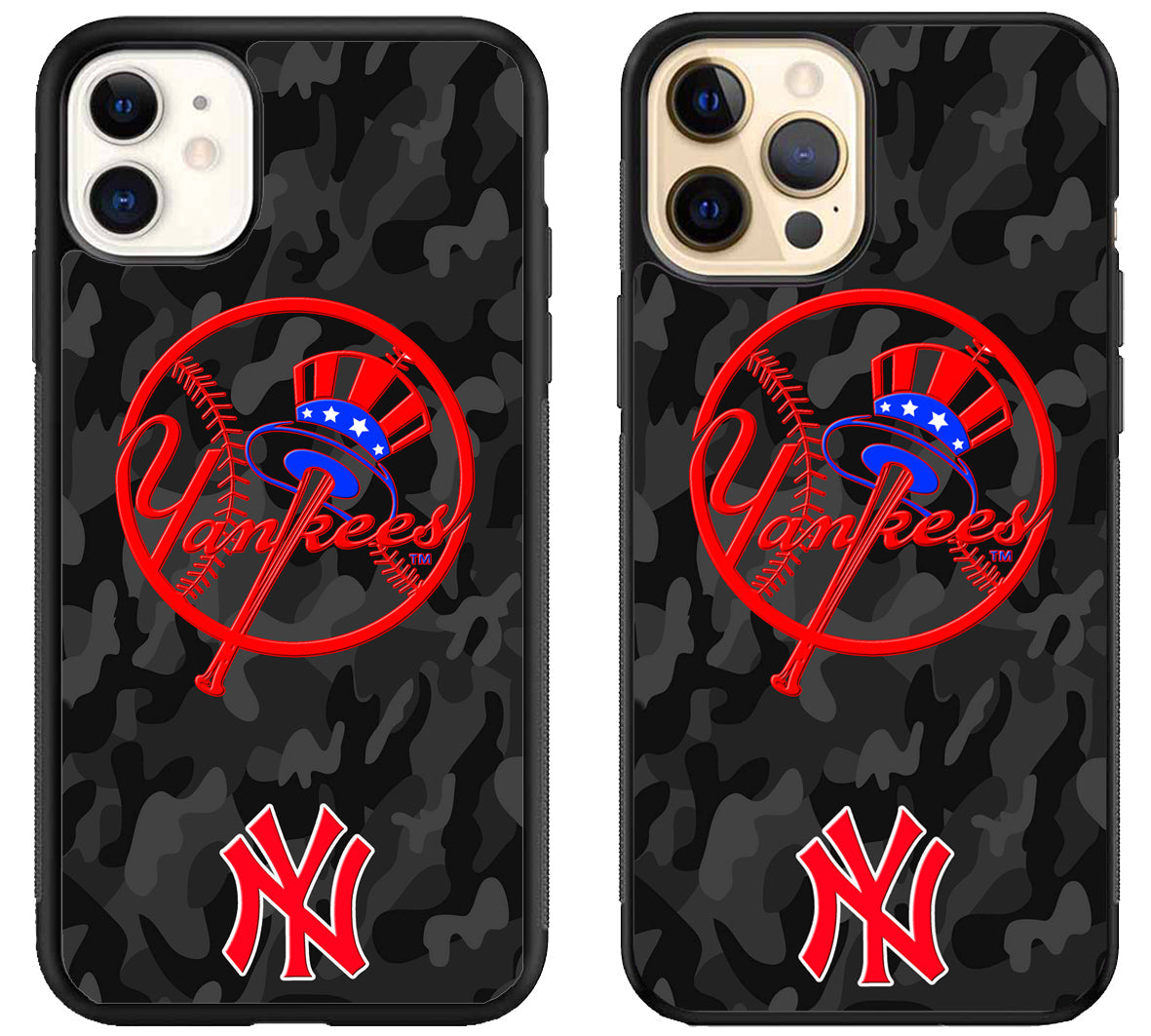 NY Yankees Camo iPhone 12 | 12 Mini | 12 Pro | 12 Pro Max Case