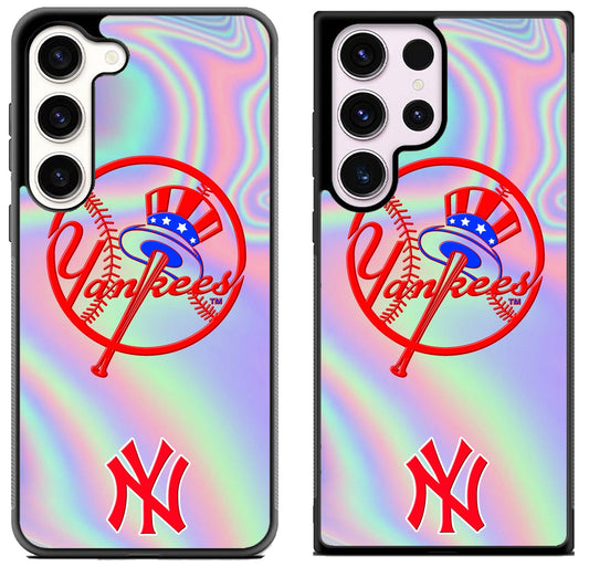 NY Yankees Holographic Samsung Galaxy S23 | S23+ | S23 Ultra Case