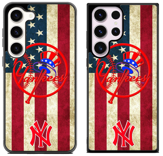 NY Yankess US Flag Samsung Galaxy S23 | S23+ | S23 Ultra Case