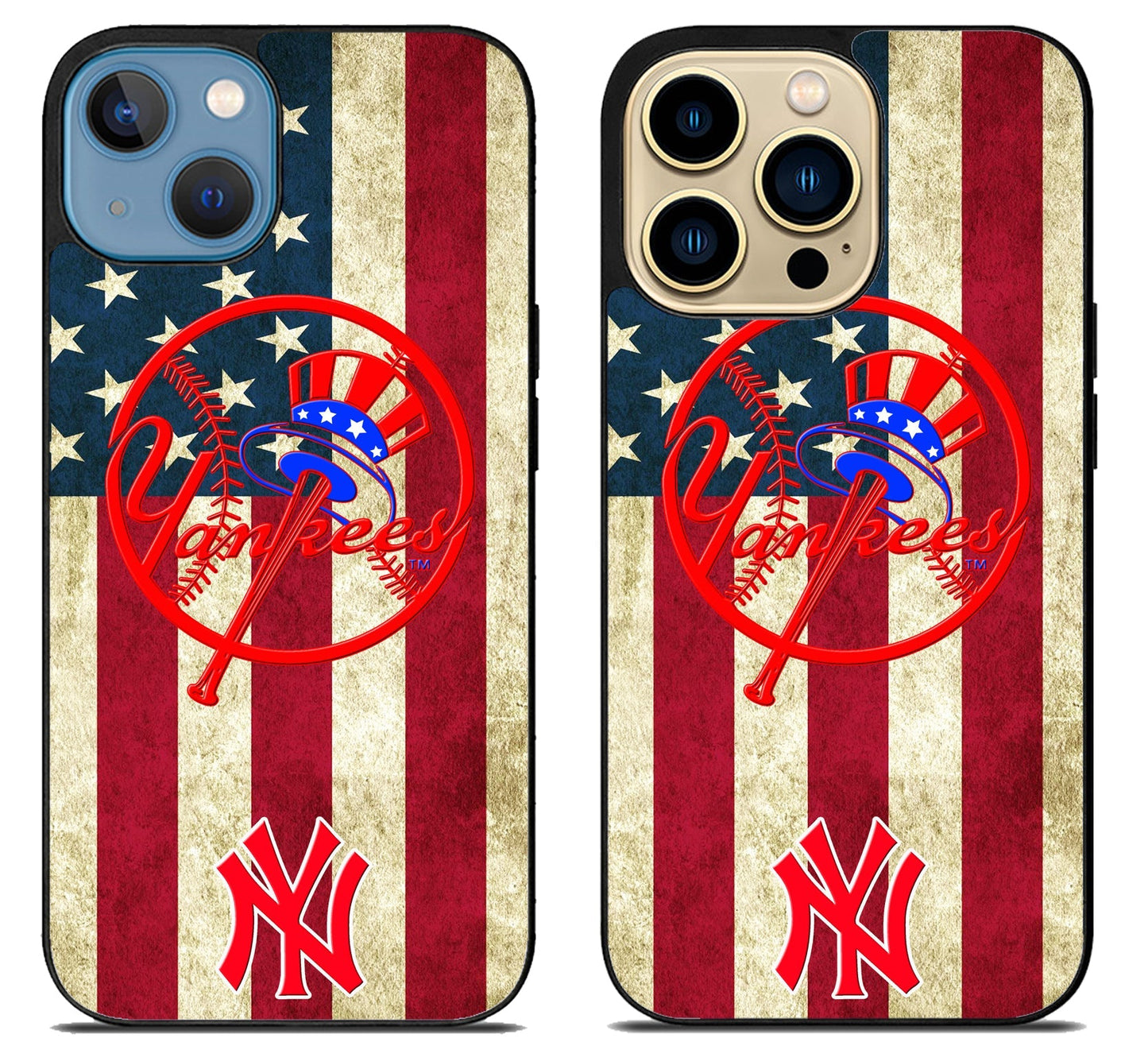 NY Yankess Logo Flag iPhone 14 | 14 Plus | 14 Pro | 14 Pro Max Case