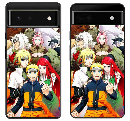 Naruto and Family Google Pixel 6 | 6A | 6 Pro Case