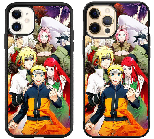 Naruto and Family iPhone 12 | 12 Mini | 12 Pro | 12 Pro Max Case