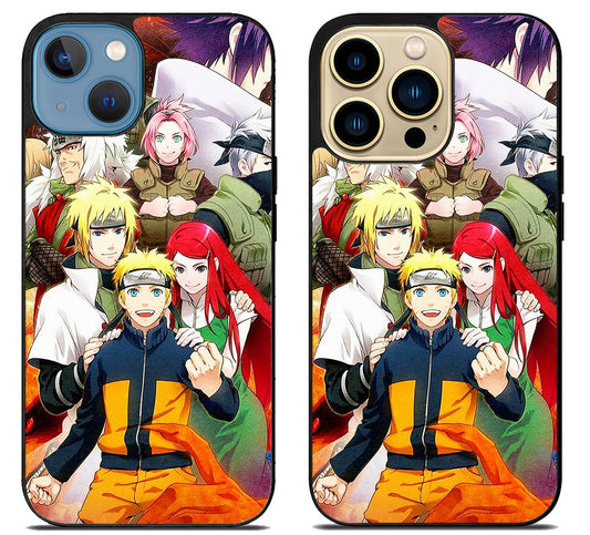 Naruto and Family iPhone 14 | 14 Plus | 14 Pro | 14 Pro Max Case