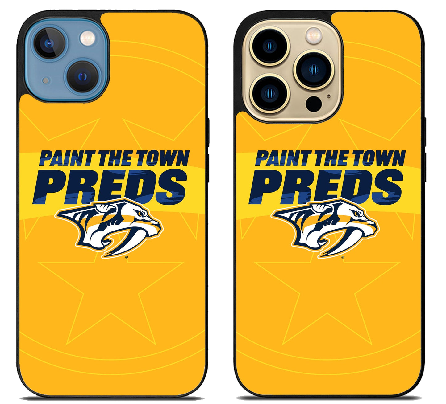 Nashville Predators Paint TheTown Preds iPhone 14 | 14 Plus | 14 Pro | 14 Pro Max Case
