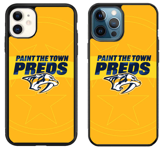 Nashville Predators Paint TheTown Preds iPhone 11 | 11 Pro | 11 Pro Max Case