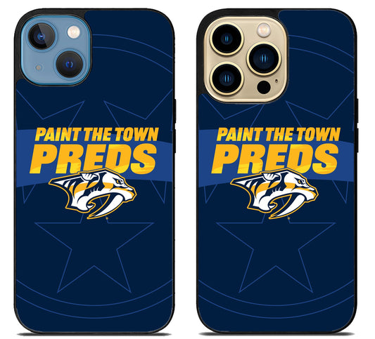 Nashville Predators Preds Logo iPhone 14 | 14 Plus | 14 Pro | 14 Pro Max Case