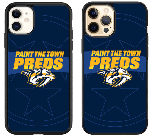 Nashville Predators Preds Logo iPhone 12 | 12 Mini | 12 Pro | 12 Pro Max Case