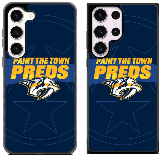 Nashville Predators Preds Logo Samsung Galaxy S23 | S23+ | S23 Ultra Case