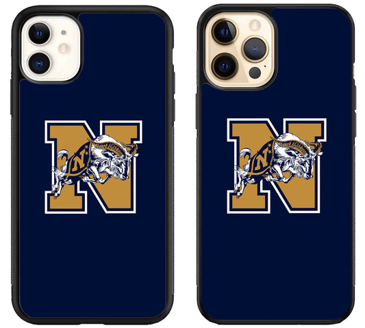 Navy Midshipmen Logo iPhone 12 | 12 Mini | 12 Pro | 12 Pro Max Case