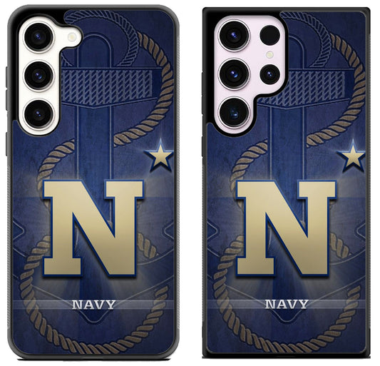 Navy Midshipmen Wallpaper Samsung Galaxy S23 | S23+ | S23 Ultra Case