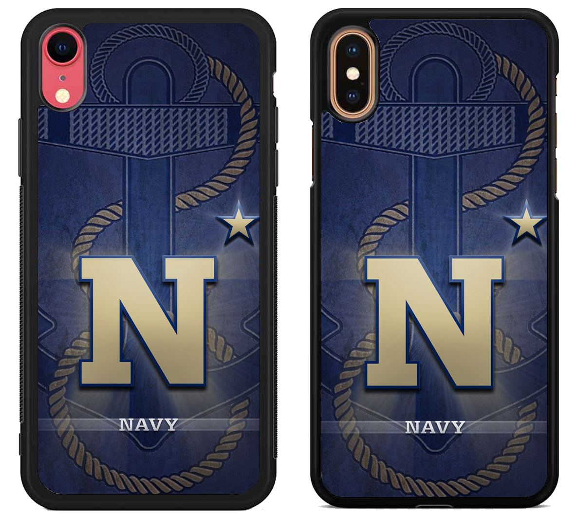 Navy Midshipmen Wallpaper iPhone X | Xs | Xr | Xs Max Case