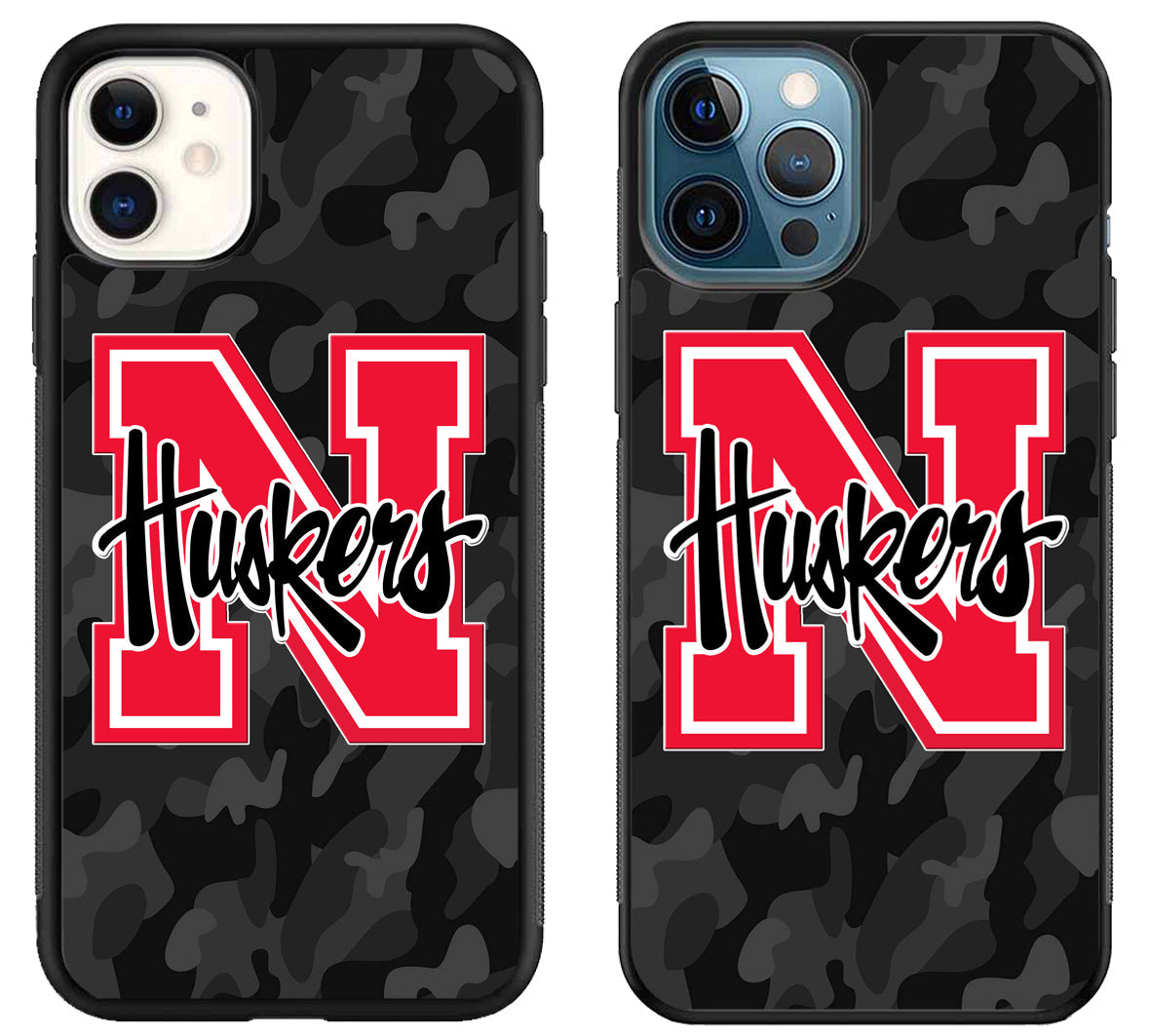 Nebraska Cornhuskers Black Camo iPhone 11 | 11 Pro | 11 Pro Max Case