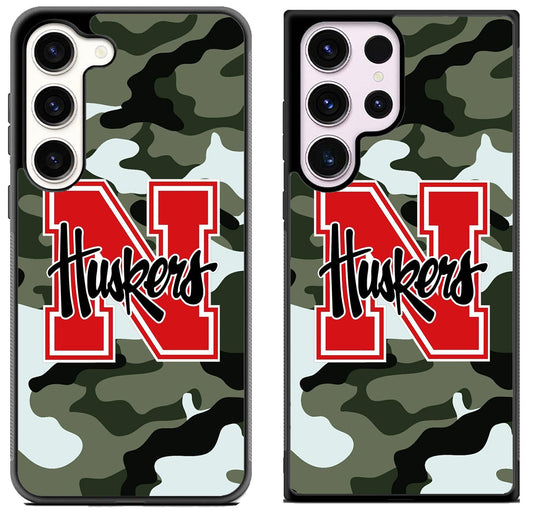 Nebraska Cornhuskers Camo Samsung Galaxy S23 | S23+ | S23 Ultra Case