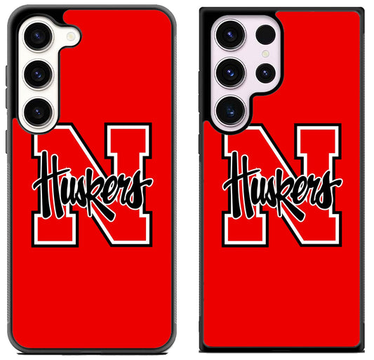 Nebraska Cornhuskers Logo Red Samsung Galaxy S23 | S23+ | S23 Ultra Case