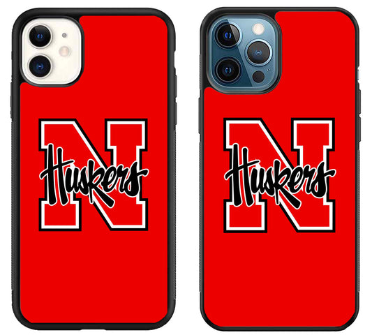 Nebraska Cornhuskers Logo Red iPhone 11 | 11 Pro | 11 Pro Max Case