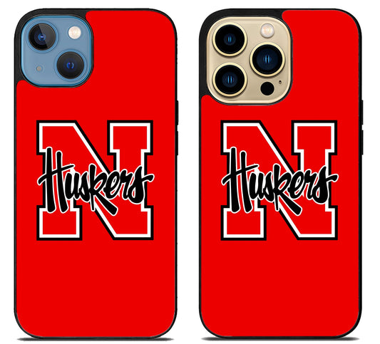 Nebraska Cornhuskers Logo Red iPhone 14 | 14 Plus | 14 Pro | 14 Pro Max Case