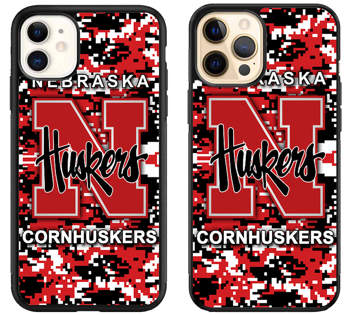Nebraska Cornhuskers Logo iPhone 12 | 12 Mini | 12 Pro | 12 Pro Max Case