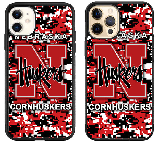 Nebraska Cornhuskers Logo iPhone 12 | 12 Mini | 12 Pro | 12 Pro Max Case