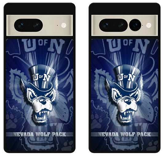 Nevada Wolf Pack Background Google Pixel 7 | 7 Pro Case