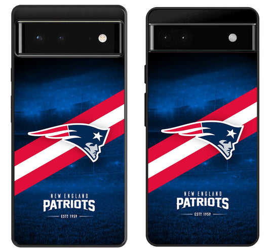 New England Patriots Logo Google Pixel 6 | 6A | 6 Pro Case