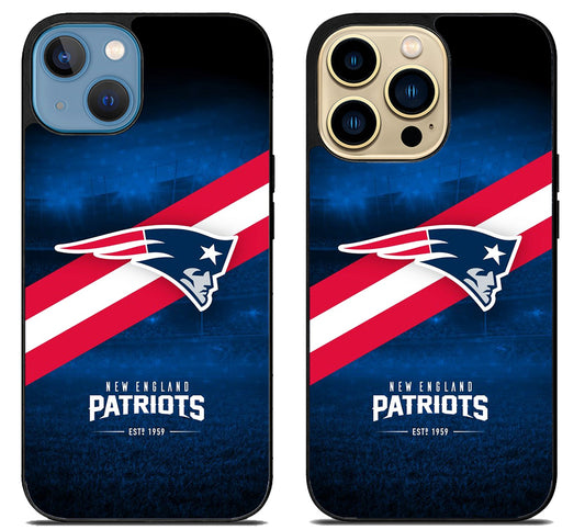 New England Patriots Logo iPhone 14 | 14 Plus | 14 Pro | 14 Pro Max Case
