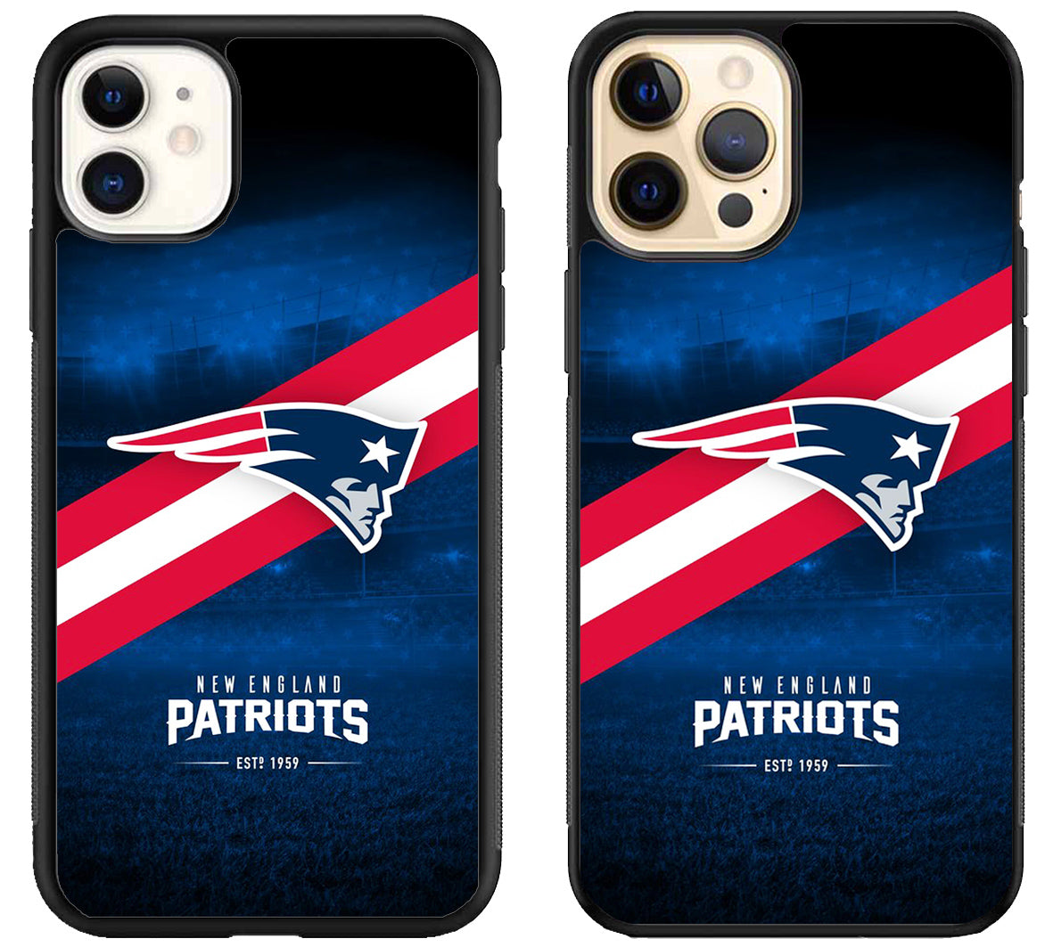 New England Patriots Logo iPhone 12 | 12 Mini | 12 Pro | 12 Pro Max Case