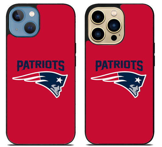 New England Patriots Red iPhone 14 | 14 Plus | 14 Pro | 14 Pro Max Case