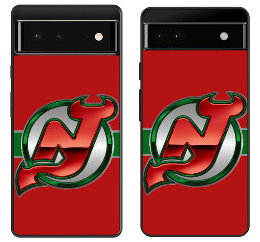 New Jersey Devils Logo Google Pixel 6 | 6A | 6 Pro Case