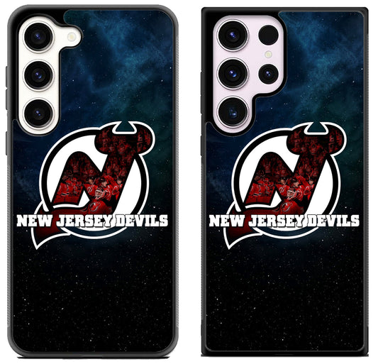 New Jersey Devils Wallpaper Samsung Galaxy S23 | S23+ | S23 Ultra Case