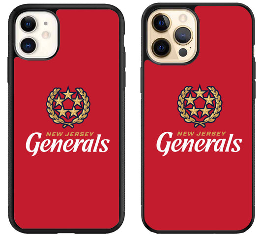 New Jersey Generals Logo iPhone 12 | 12 Mini | 12 Pro | 12 Pro Max Case