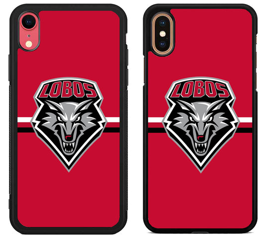 New Mexico Lobos Stripe iPhone X | Xs | Xr | Xs Max Case