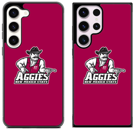 New Mexico State Aggies Logo Samsung Galaxy S23 | S23+ | S23 Ultra Case