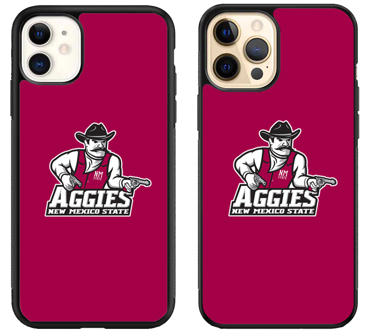 New Mexico State Aggies Logo iPhone 12 | 12 Mini | 12 Pro | 12 Pro Max Case