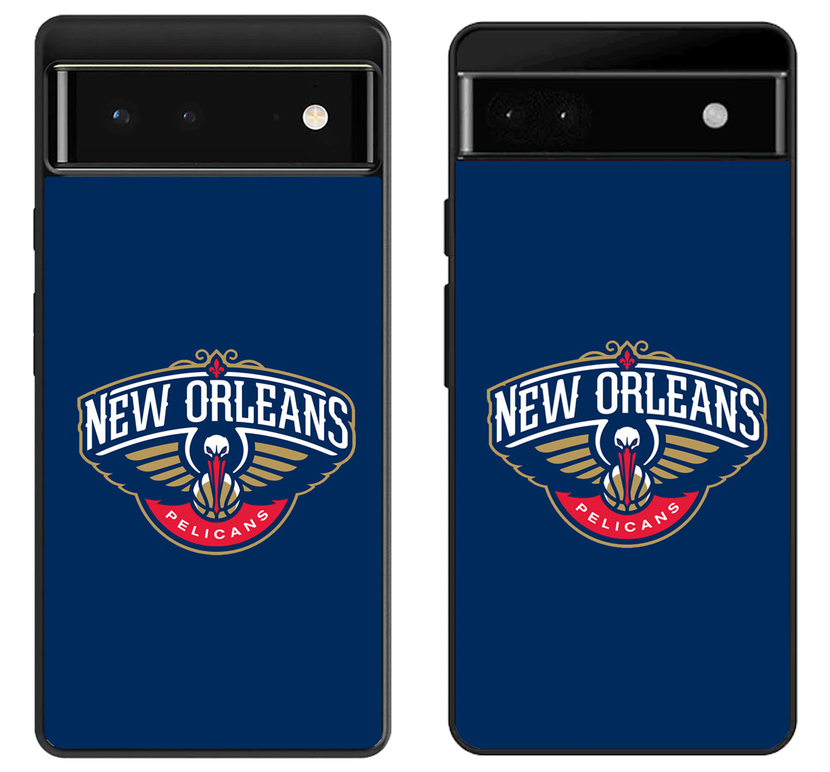 New Orleans Pelicans Logo Blue Google Pixel 6 | 6A | 6 Pro Case