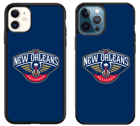 New Orleans Pelicans Logo Blue iPhone 11 | 11 Pro | 11 Pro Max Case