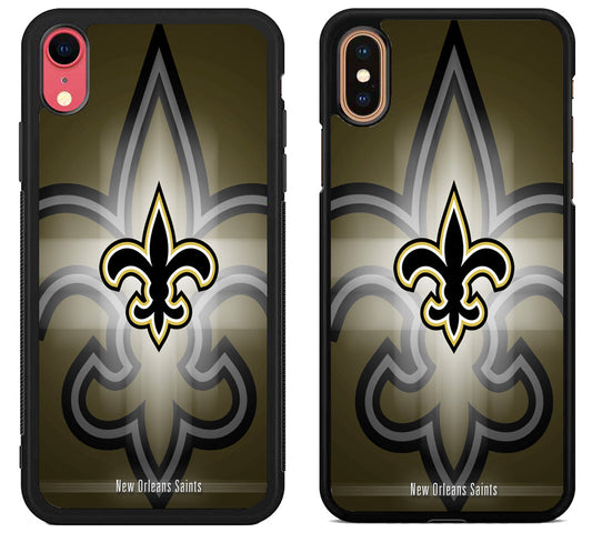 New Orleans Saints Background iPhone X | Xs | Xr | Xs Max Case