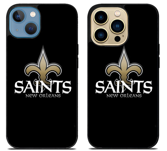 New Orleans Saints Black iPhone 14 | 14 Plus | 14 Pro | 14 Pro Max Case