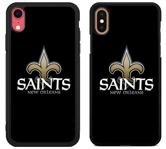 New Orleans Saints Black iPhone X | Xs | Xr | Xs Max Case