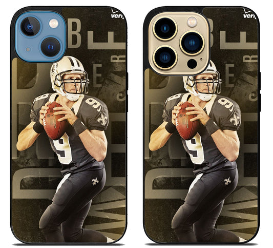 New Orleans Saints Drew Brees iPhone 14 | 14 Plus | 14 Pro | 14 Pro Max Case