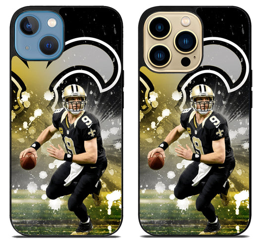 New Orleans Saints Drew Brees Cover iPhone 14 | 14 Plus | 14 Pro | 14 Pro Max Case