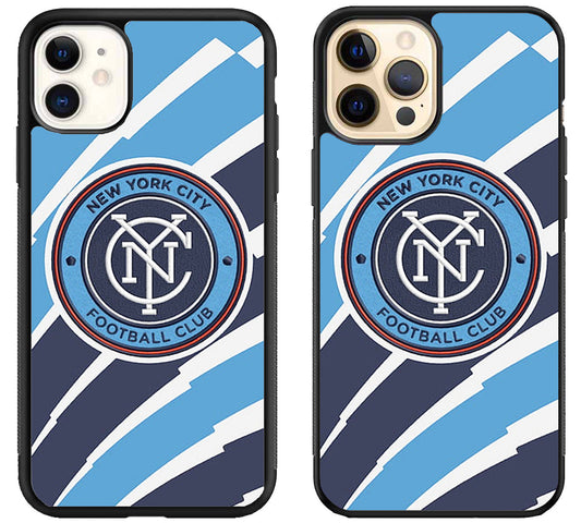 New York City FC Football Club iPhone 12 | 12 Mini | 12 Pro | 12 Pro Max Case