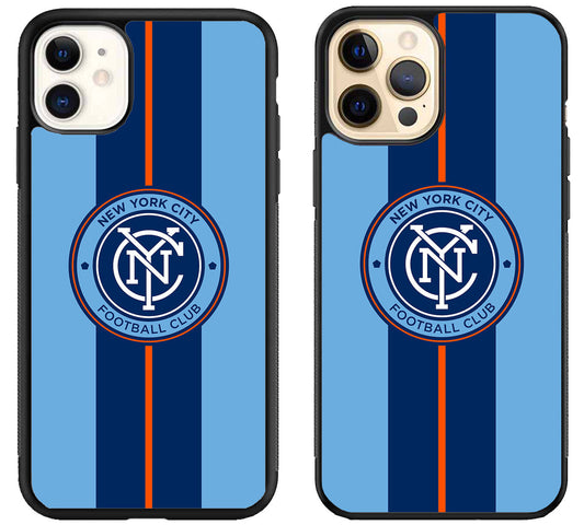 New York City FC Logo iPhone 12 | 12 Mini | 12 Pro | 12 Pro Max Case