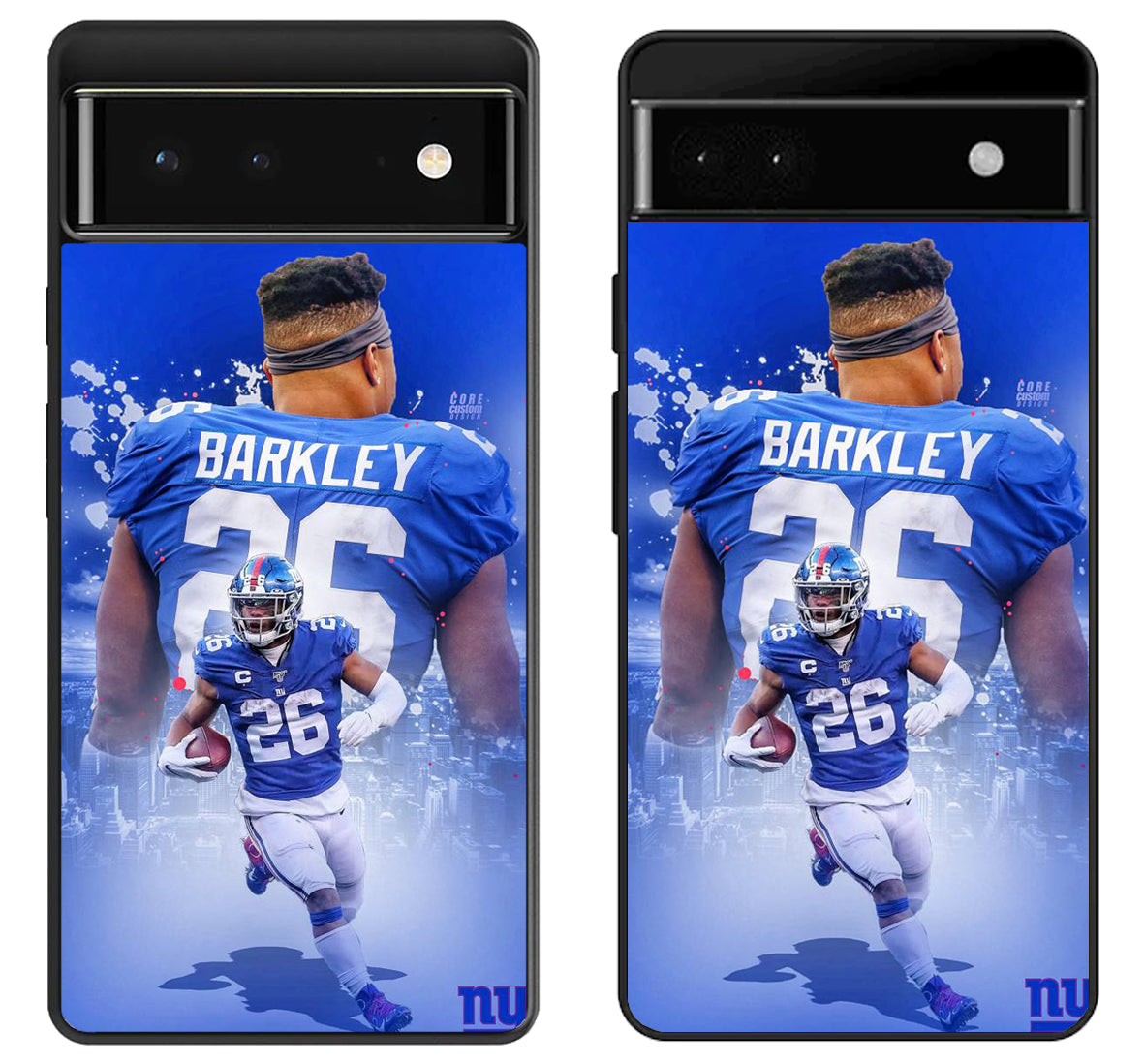 NY Giants Saquon Barkley Background Google Pixel 6 | 6A | 6 Pro Case
