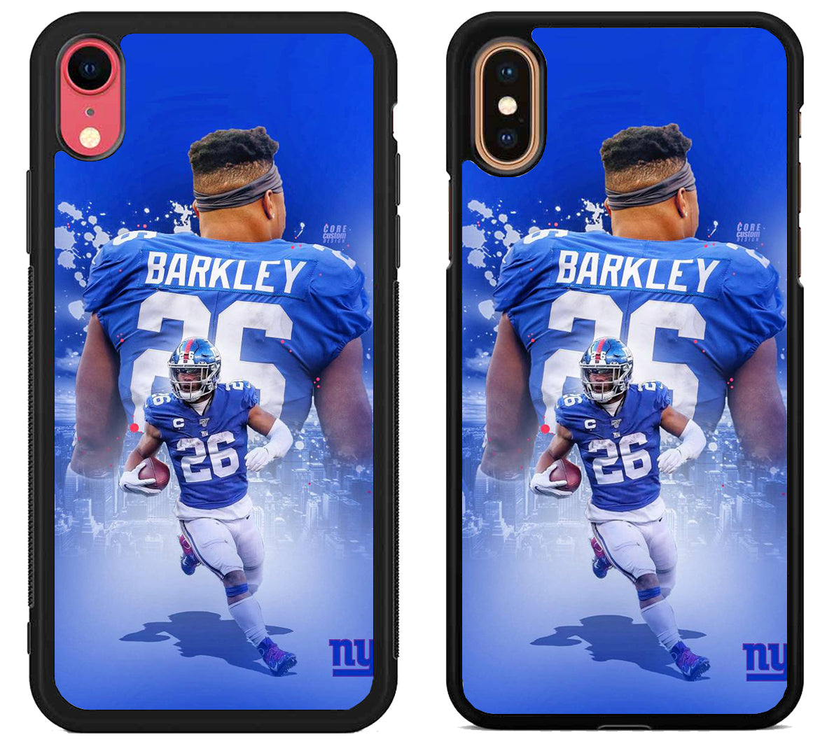 New York Giants Saquon Barkley Background iPhone X | Xs | Xr | Xs Max Case